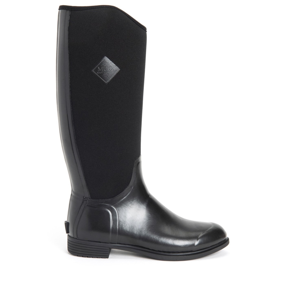 Women's Derby Tall Boots Muckboot Black